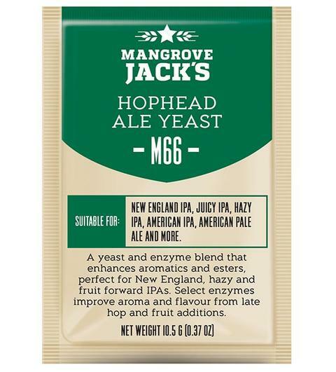 Beer Yeast Hophead Ale Mangrove Jacks M66 for Home Brewing Beer Making