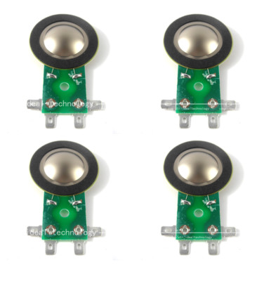 4 pcs diaphragm For Mackie Tapco THUMP (TH15A & 12A) DC10/1501-4 Titanium 8Ohm