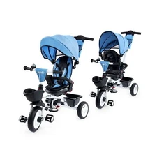 JMMD Baby Trike, 6-in-1 Kids Tricycle with Adjustable Push Handle, Removable ...