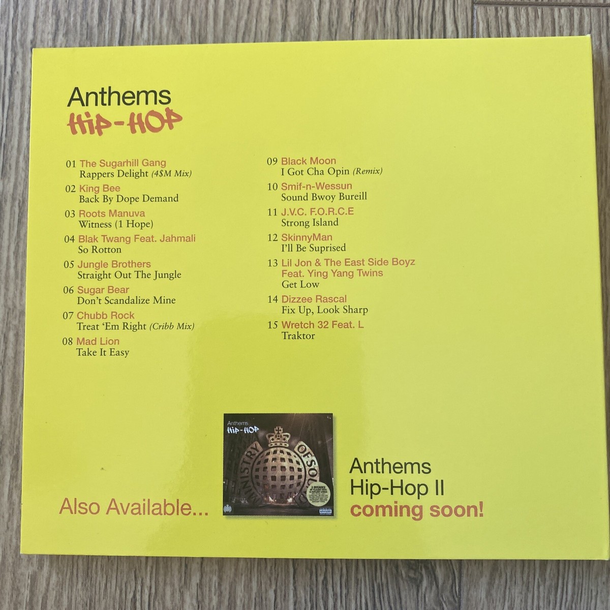 Ministry of Sound 5 CD Set 80s Anthems Collection 2011 Hip