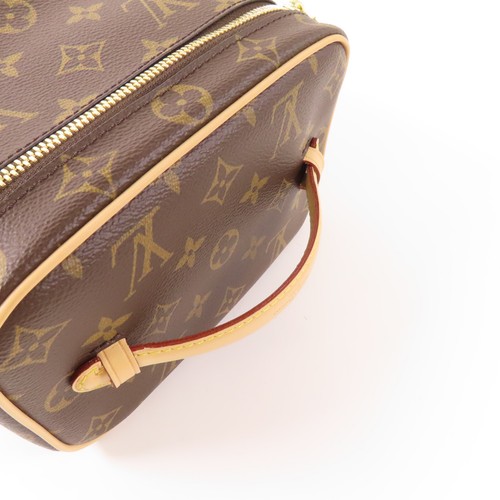 LOUIS VUITTON LV GHW bella mini borsa da vanità borsa a mano M44495 monogramma marrone - Foto 5 di 15