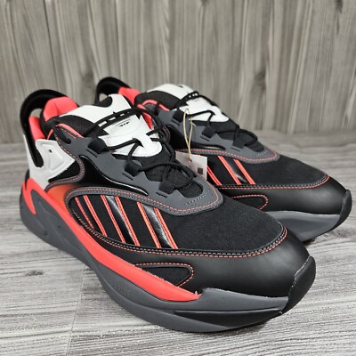 Adidas Ozmorph Core Black/Grey Five/Solar Red Shoes - Men's Size 11