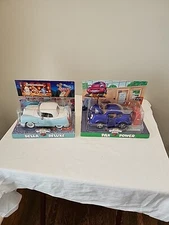 Chevron Cars Della Deluxe -Pax Power  Moveable Eyes, Nib 2001 (Pair)