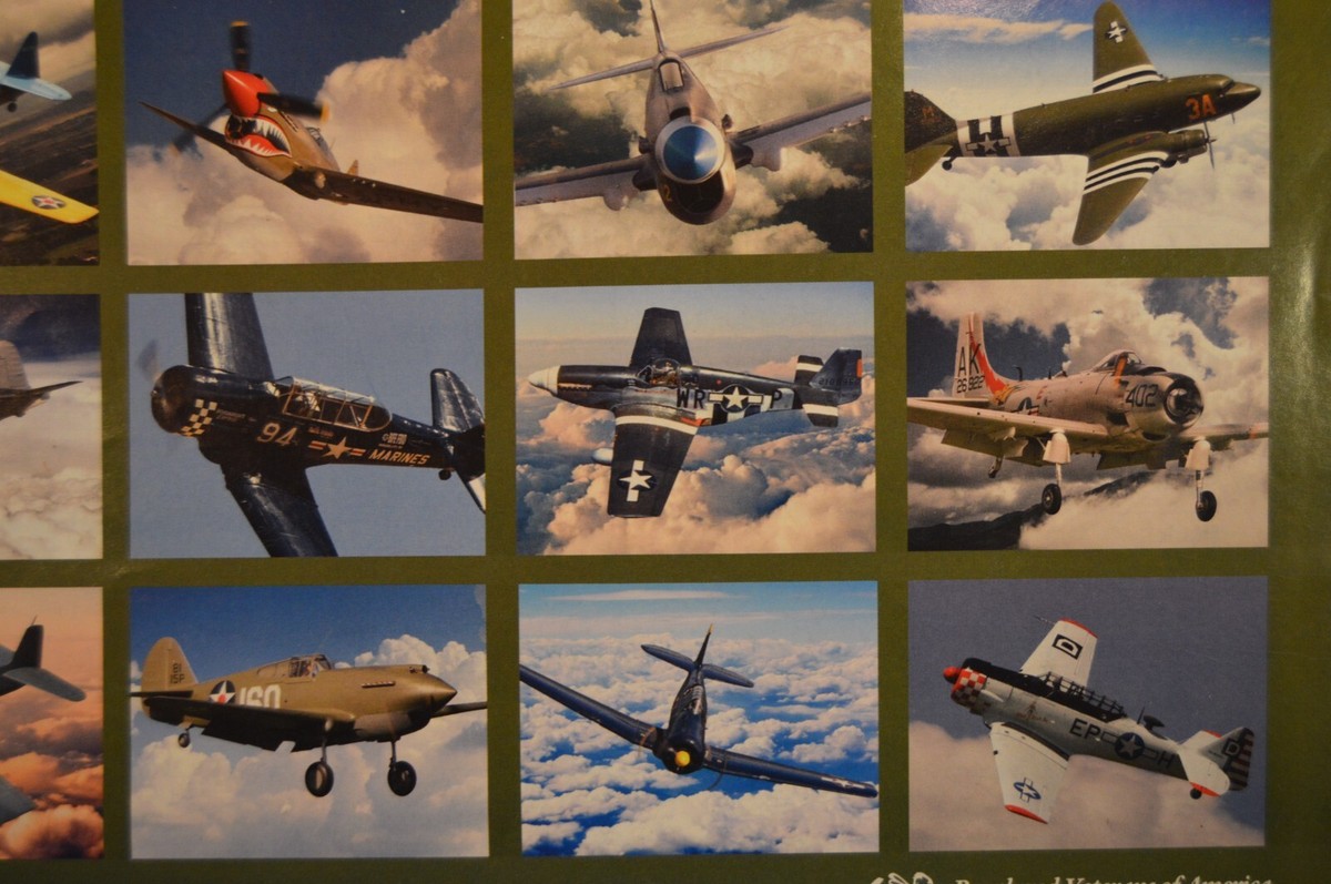 レア　アメリカ軍　カレンダー 2013 VINTAGE WARPLANES CALENDAR Paralyzed Veterans of