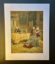 Antiquarian Photogravure  -  Detail French Cardinal  - 1893