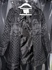 Authentic Women s GUESS Zip-up/button-up Winter Coat Detatchable Hood Small