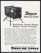 1961 Snap On Tools Anal-O-Scope photo vintage...