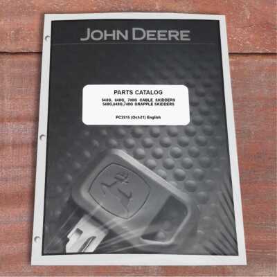 John Deere 540G, 640G, 740G 548G 648G 748G Skidder Parts Catalog Manual - PC2515