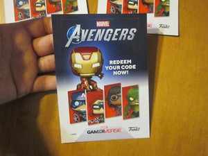 Marvel Avengers Gamerverse Dlc Code New Ps4 Xbox One Exclusive Gamestop Funko Ebay