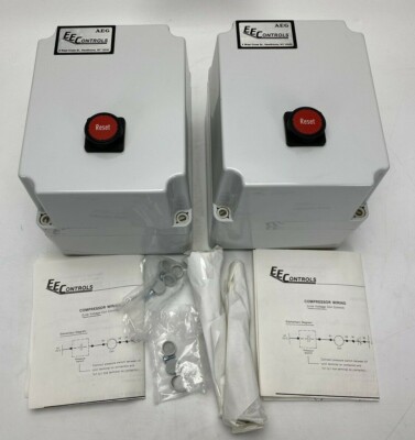 (LOT OF 2) EEControls AEG S4-H356-WR Enclosure for Starters LS4, 7, 17 *WARRANTY