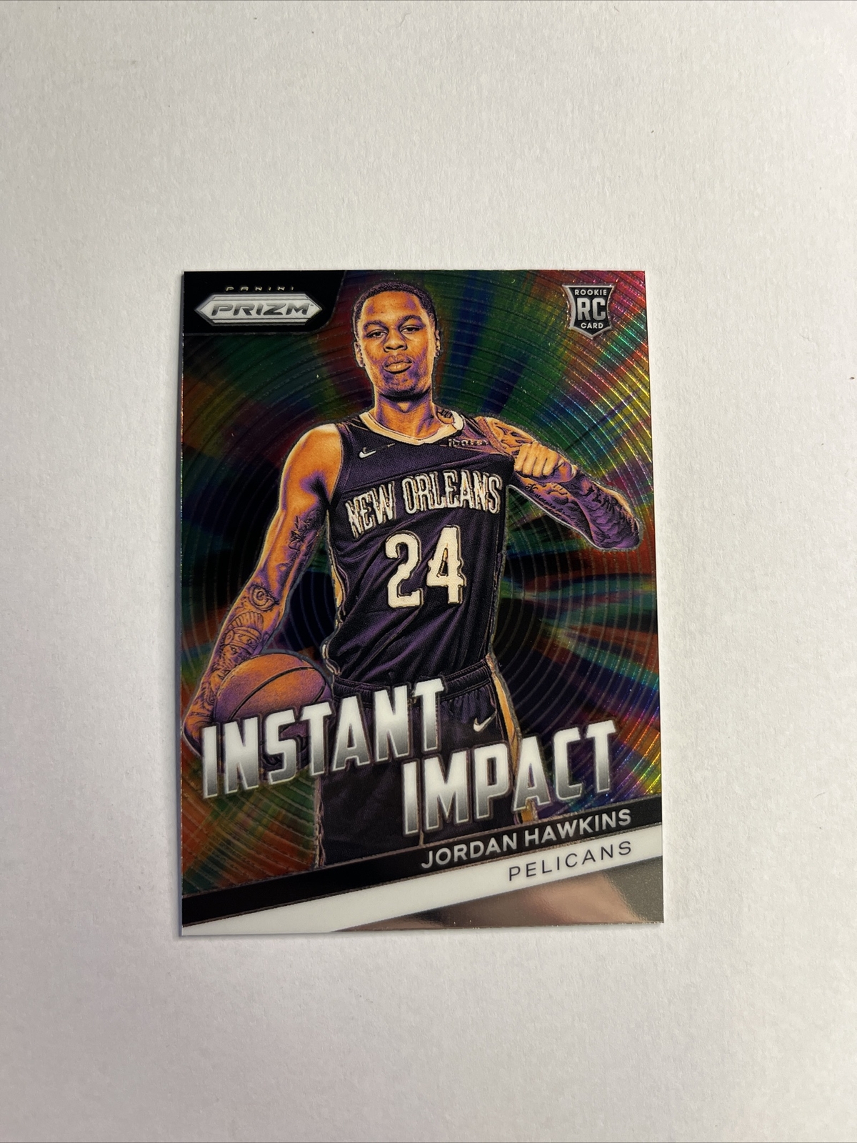 2023-24 Panini Prizm - Instant Impact #13 Jordan Hawkins (RC)