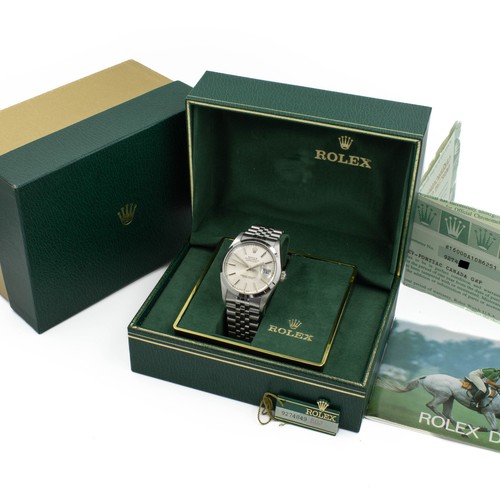 Rolex OP Datejust Ref. 16000 Chevrolet Presentation Watch Full Set #W140018-1