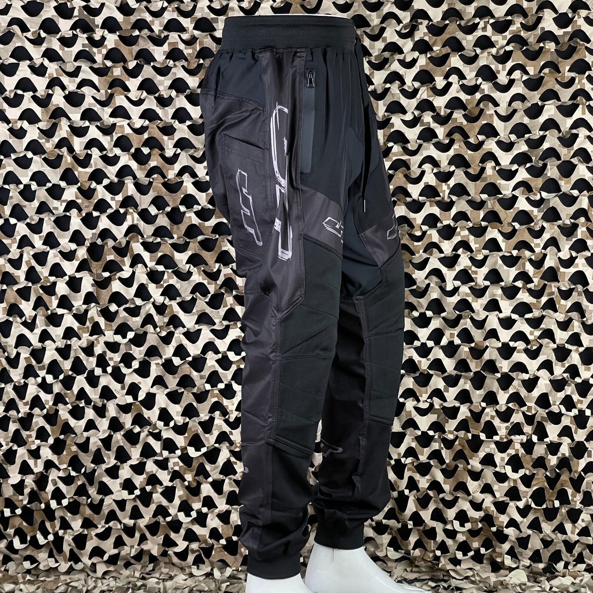 Pantalon Paintball Jogger JT CMDR - Noir/Gris - Taille XXX-Large - Neuf