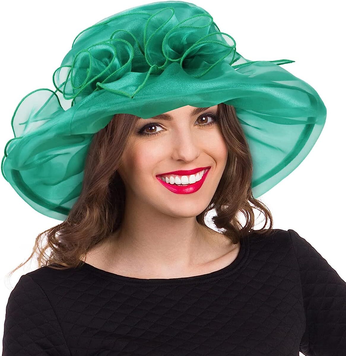 Women's Kentucky Derby Church Dress Hat for Women Bridal Tea Party Wedding Hat