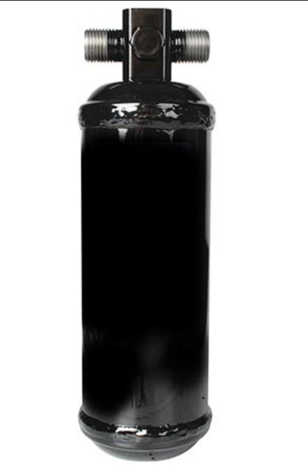 Air Con ORing Receiver Drier M6 fittings 204mm x 60mm Universal