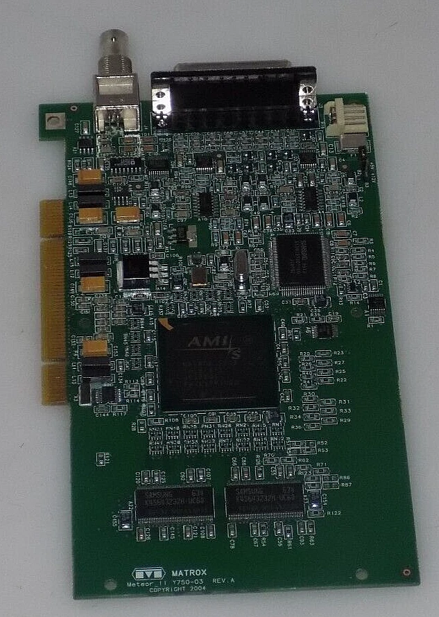 Vintage- Matrox Meteor ll METEOR 2/4 Y750-03 Rev A PCI Video Frame Grabber Card - Image 3 of 4