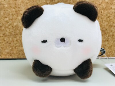 San-X Hamipa Mini Stuffed Toy Palm size / Panda Animal Sleepy Plush Doll Japan