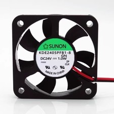 SUNON KDE2405PFB1-8 5010 DC24V 1.0W 5CM 2-Wire Inverter Cooling Fan