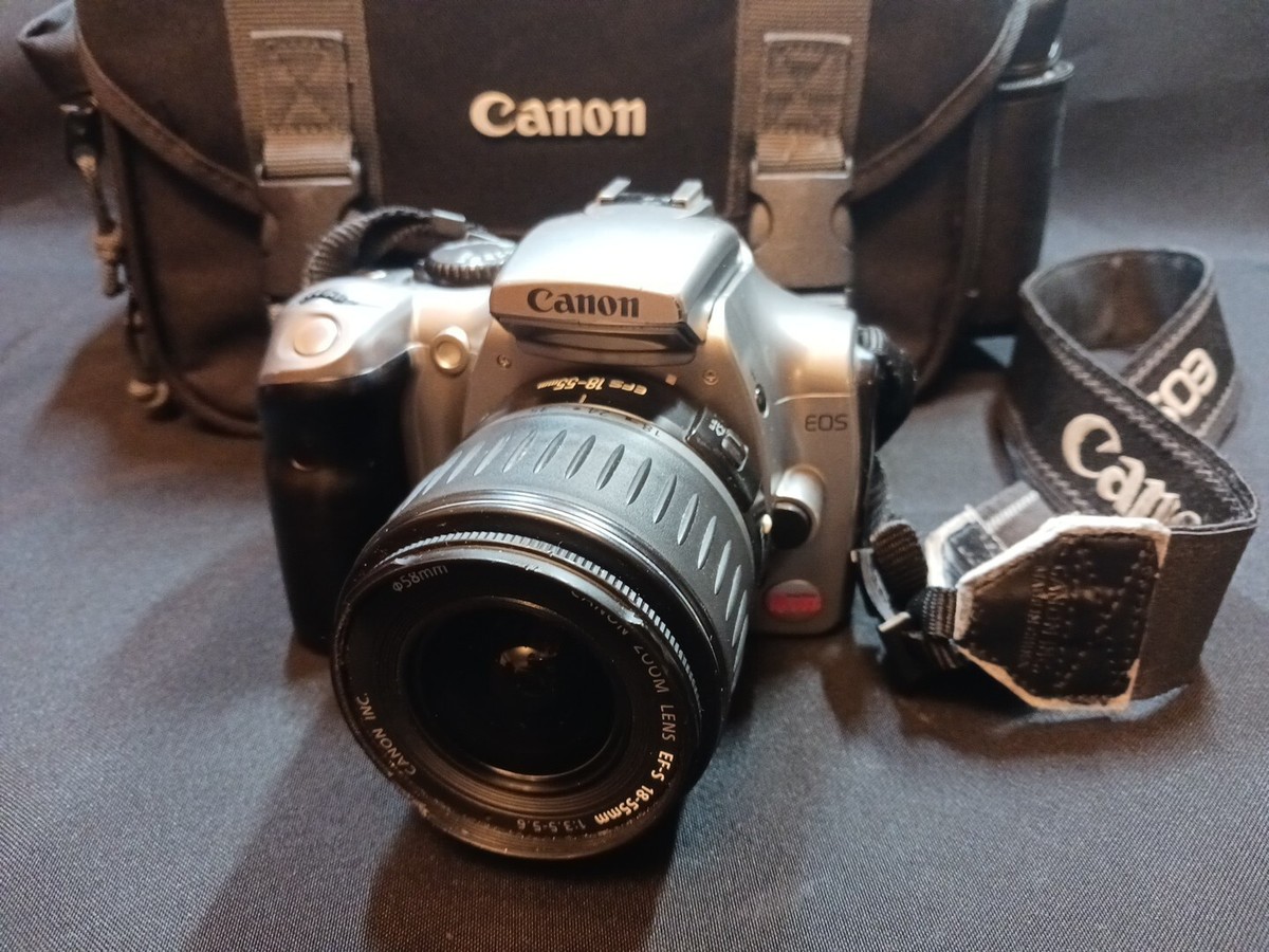 Canon EOS Rebel DS6041 6.3MP DSLR w/EFS 18-55mm Lens Charger And