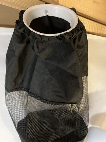 BOAT TRASH BAG Hoop Mesh Garbage Waste Bin for Kayak Camper Kanzonas 26" x 10" - Picture 5 of 11