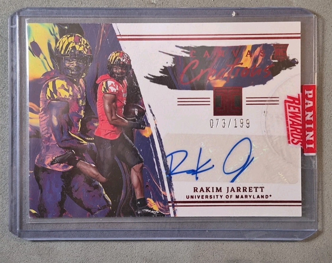 2023 Panini Chronicles Draft Picks - Impeccable Canvas Creations Autographs...