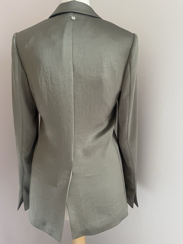 MarcCain Hammered Satin Blazer Rrp £247.50 - Picture 6 of 7
