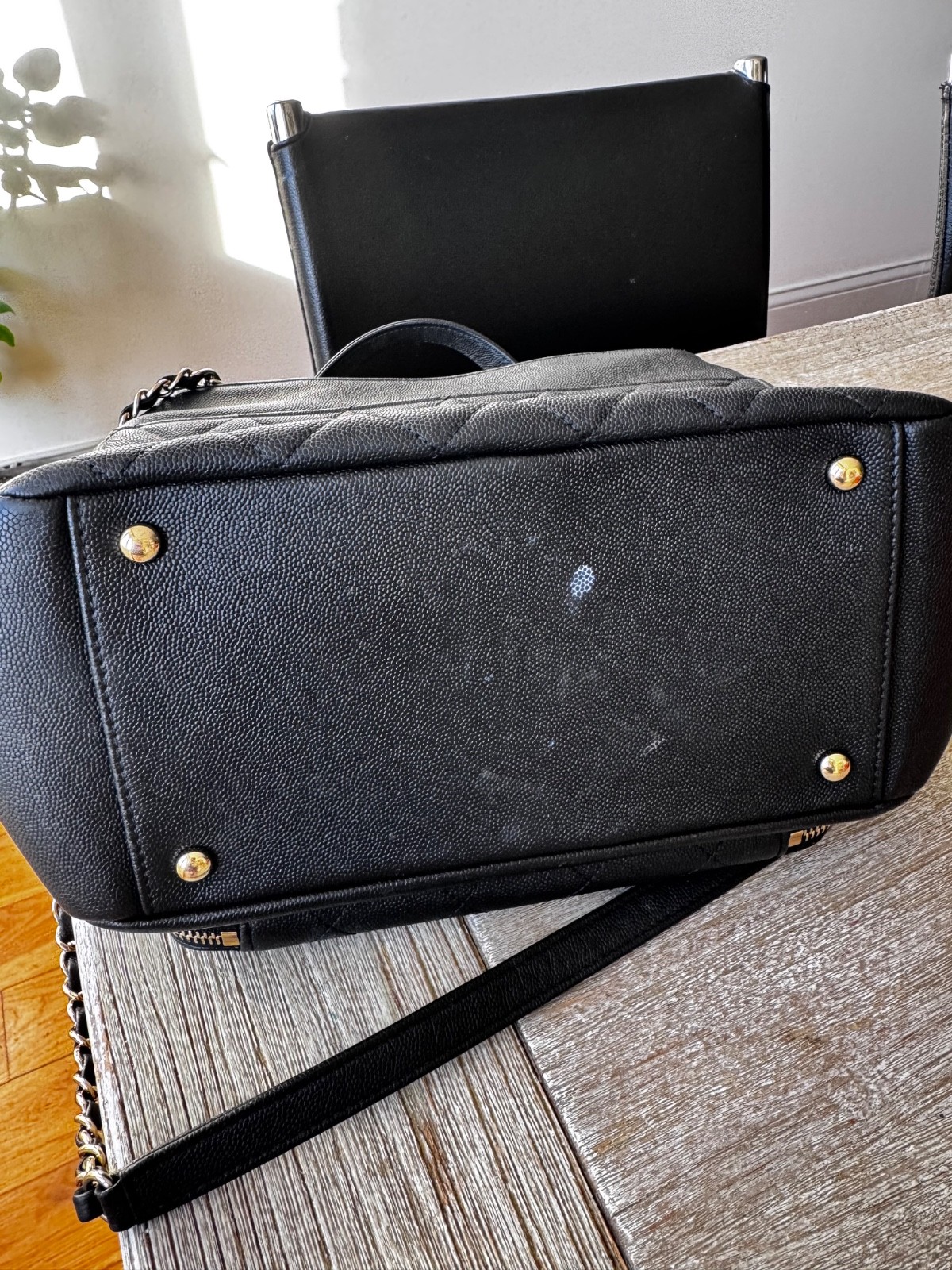 Authentic Chanel Business  Affinity Small Black H… - image 2