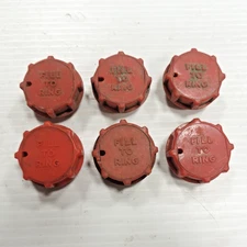 Vintage 6 Volt Battery Caps 1940 1950's Chevrolet Ford MoPar Hot Rod / Rat Rod