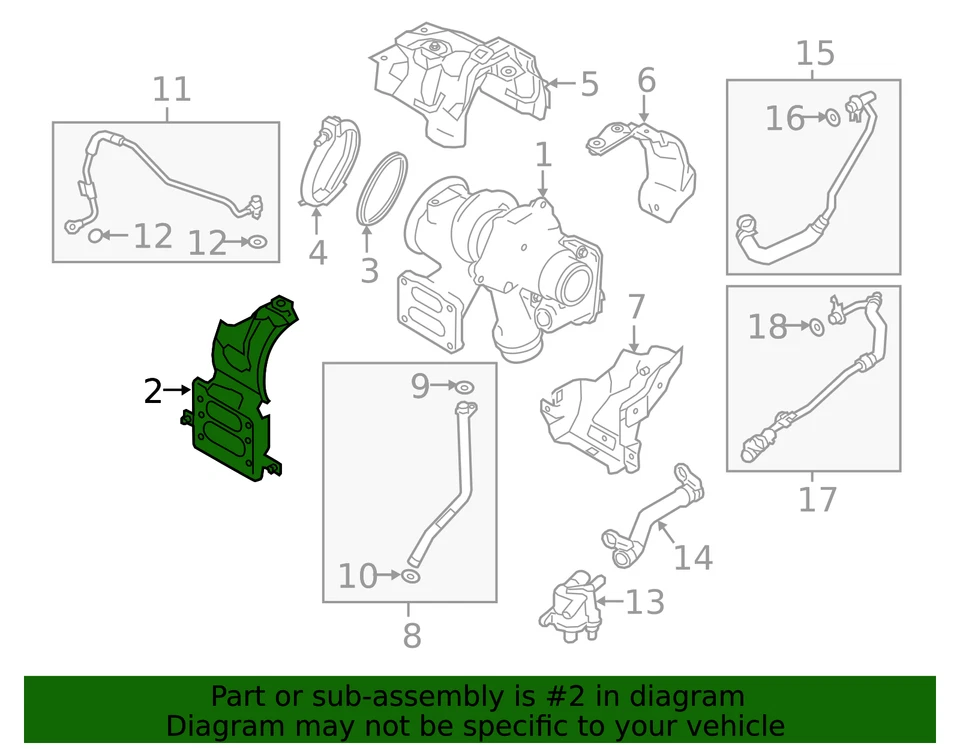 Junta Land-Rover genuina LR094404 Foto 2 de 2
