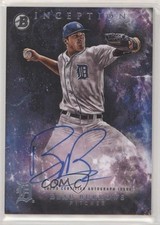 2016 Bowman Inception Prospect Auto Beau Burrows #PA-BBU Auto 7i2