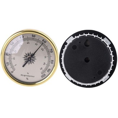 1× Indoor Outdoor Analog Luftfeuchtigkeit Rund Messgerät Messgerät Werkzeug Hygrometer 0~(RH)