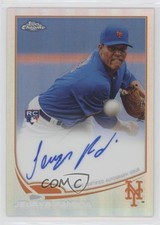 2013 Topps Chrome Refractor Rookie Auto 346/499 Jeurys Familia #59 Auto 8k4