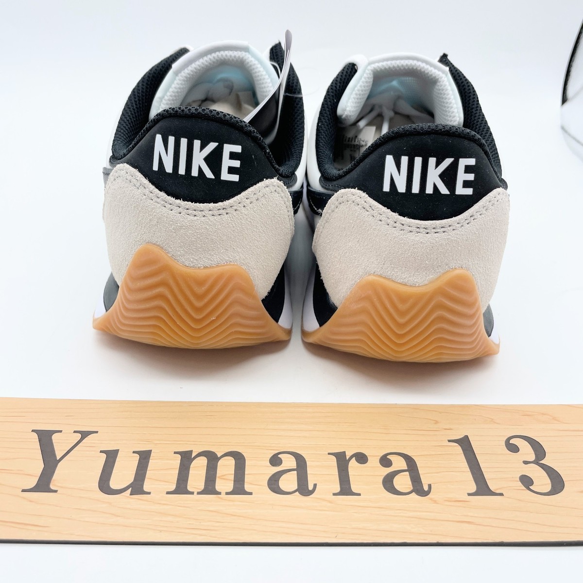 国内配送 NIKE PACIFIC WHITE/BLACK Nike Pacific Low Cut White Black Beige HQ2052-100 Men's Size