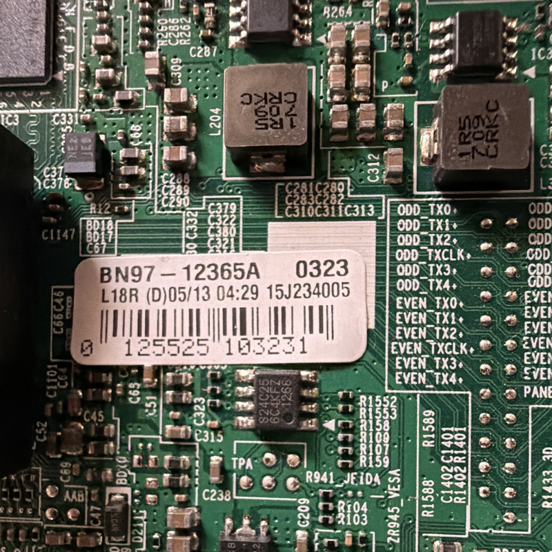 Samsung TV Main Board BN97-12365A for UN55J6201AFXZA PCB Assembly
