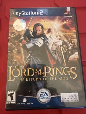 Lord of the Rings Return of the King PlayStation 2 PS2 Complete in Box