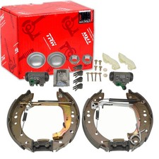 TRW BREMSBACKEN SATZ 203mm + RADBREMSZYLINDER passend für CITROËN C2 C3 TROMMELB