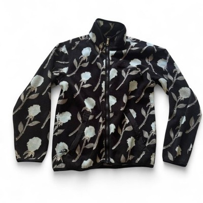 HUF Floral Fleece Jacket Men's Size Small