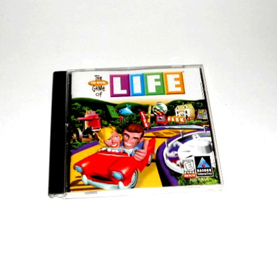 Game of Life CD-ROM Jewel Case (PC, 1999, Hasbro) With Manual