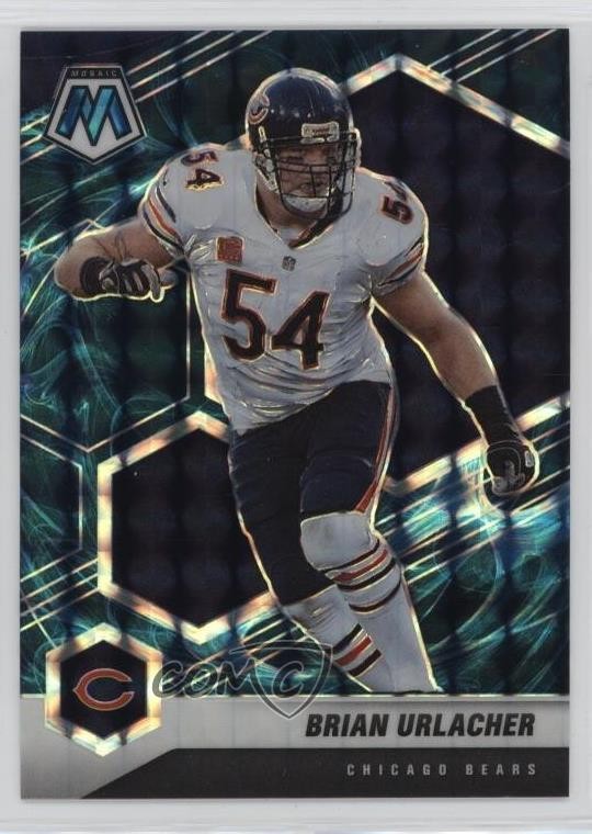 2021 Panini Mosaic Genesis Mosaic Prizm Brian Urlacher #41 HOF qf4