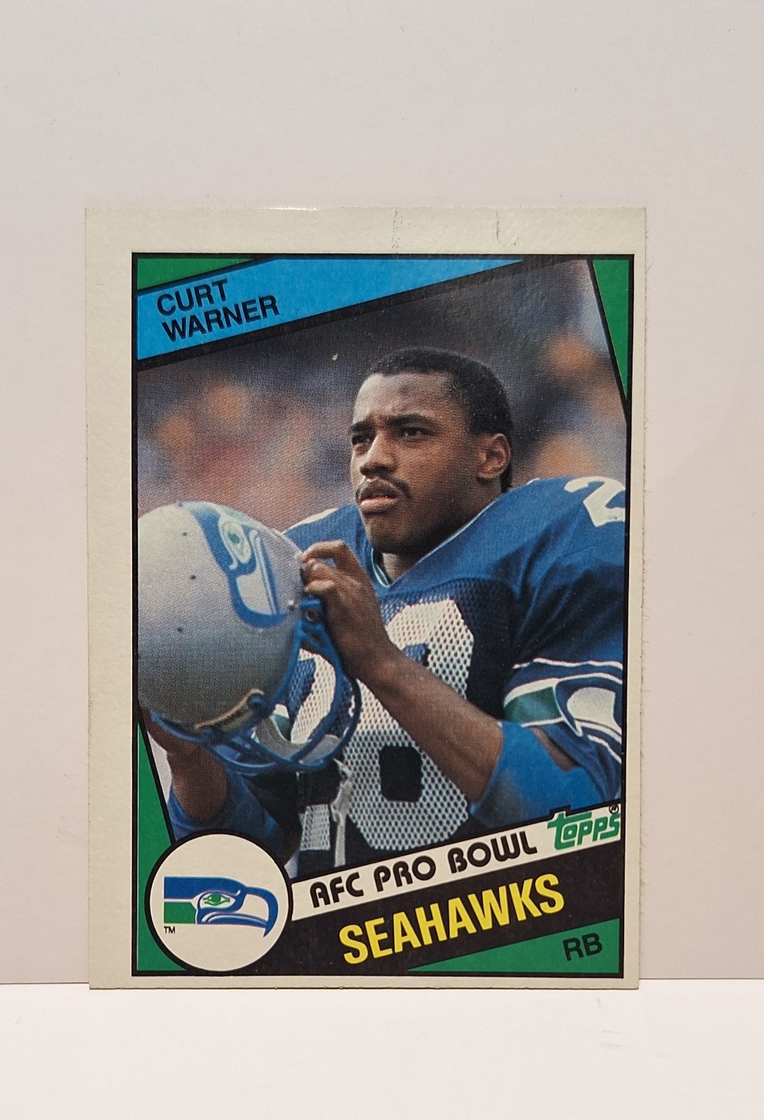 1984 Topps - Curt Warner #198 (RC)