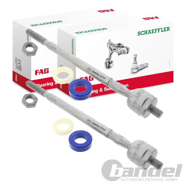 2X Schaeffler FAG Axialgelenk Spurstange Vorne Passend FüR Renault Twingo-image