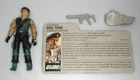 100% Complete 1986 Dial Tone v1 Figure & File Card Vintage G.I. GI Joe 3.75 ARAH