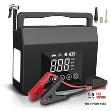 4000A Jump Starter with Air Compressor, 150PSI 12V Smart Portable Car Jump