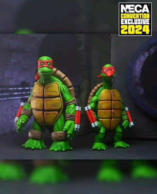 NECA Kevin Eastman And Peter Laird TMNT FIRST TURTLES 2 Pack SDCC Exclusive