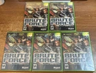 XBOX - Lot of 5 BRUTE FORCE Games COMPLETE New FACTORY SEALED M