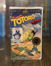 My Neighbor Totoro VHS, 1994 Studio Ghibli Anime Miyazaki NEW SEALED   Read