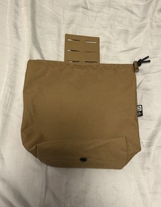 Flatline Fiber Co Cordura Dump Pouch Coyote Brown