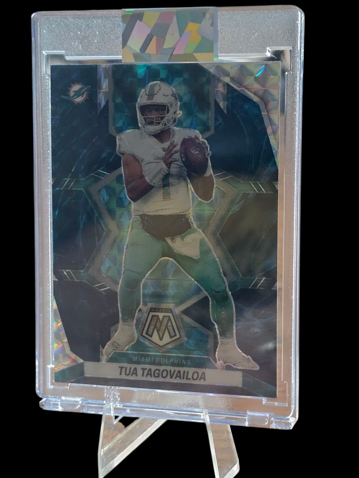 2022 Panini Mosaic - Tua Tagovailoa #121 Genesis Mosaic Prizm