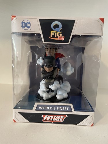 Q-Fig Max DC Superman & Batman Figur World’s Finest Justice League - Neu in OVP - Bild 1 von 6