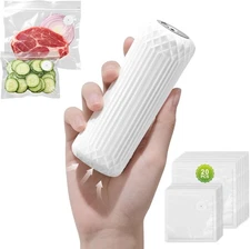 Vacuum Sealer, Mini Food Saver Vacuum Sealer Machine, Handheld Vacuum Sealers...